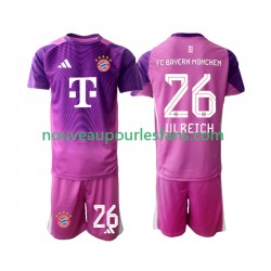 Maillot Bayern Munich Sven Ulreich 26 Gardien Enfant Tenue 4ème 2025-2026 Manche Courte