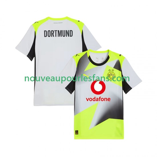 Maillot Borussia Dortmund Homme Tenue Extérieur 2025-2026 Manche Courte