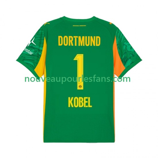 Maillot Borussia Dortmund Gregor Kobel 1 Gardien Homme Tenue Domicile 2025-2026 Manche Courte