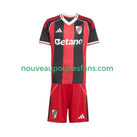 Maillot CA River Plate Enfant Tenue Extérieur 2025-2026 Manche Courte