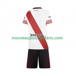 Maillot CA River Plate Enfant Tenue Domicile 2025-2026 Manche Courte