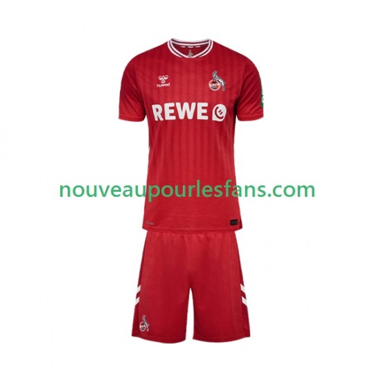 Maillot FC Cologne Enfant Tenue Extérieur 2025-2026 Manche Courte