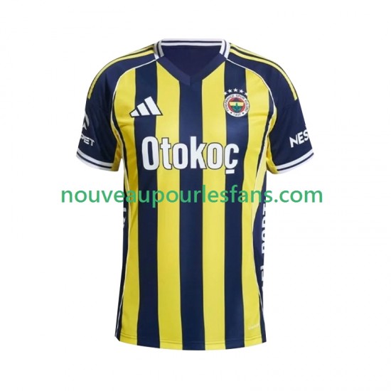 Maillot Fenerbahce Homme Tenue Domicile 2025-2026 Manche Courte