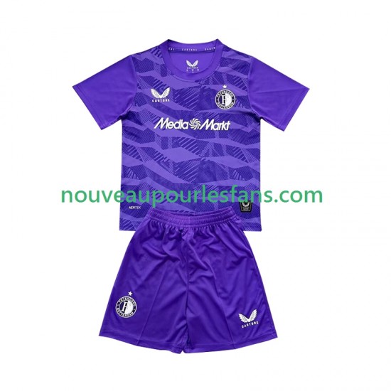 Maillot Feyenoord Rotterdam Gardien Enfant Tenue 3ème 2025-2026 Manche Courte