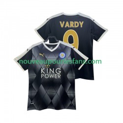 Maillot Leicester City VARDY 9 2014 2015 Rétro Homme Tenue Extérieur Manche Courte