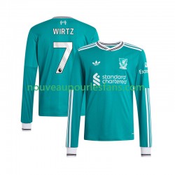 Maillot Liverpool Florian Wirtz 7 Homme Tenue 3ème 2025-2026 Manche Longue