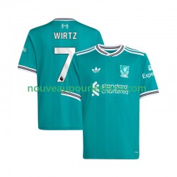 Maillot Liverpool Florian Wirtz 7 Homme Tenue 3ème 2025-2026 Manche Courte