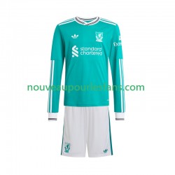 Maillot Liverpool Enfant Tenue 3ème 2025-2026 Manche Longue