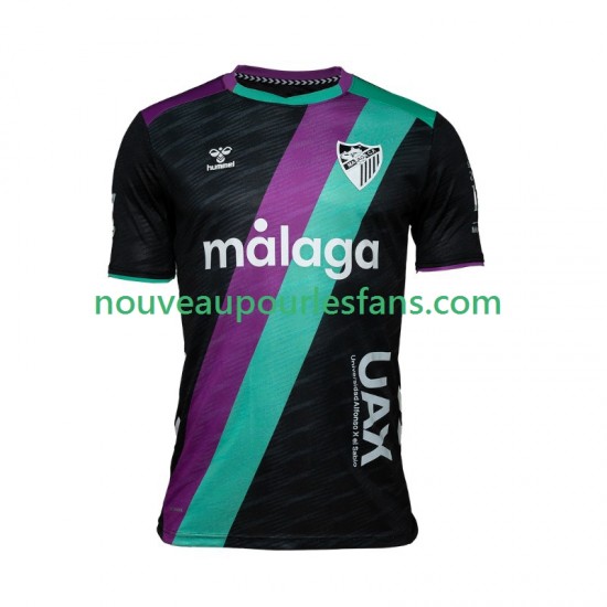 Maillot Málaga CF Homme Tenue Extérieur 2025-2026 Manche Courte