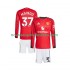 Maillot Manchester United Kobbie Mainoo 37 Enfant Tenue Domicile 2025-2026 Manche Longue