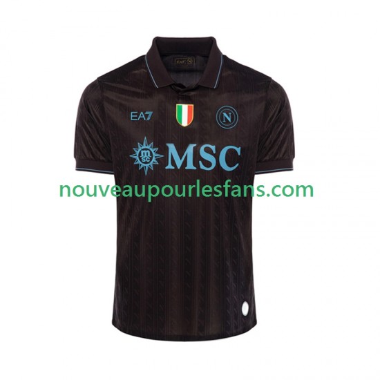 Maillot Naples Homme Tenue 3ème 2025-2026 Manche Courte