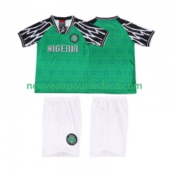 Maillot Nigeria 1995 Rétro Enfant Tenue Domicile Manche Courte