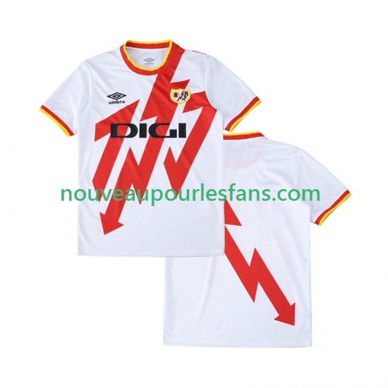 Maillot Rayo Vallecano Homme Tenue Domicile 2025-2026 Manche Courte