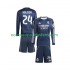 Maillot Real Madrid Huijsen 24 Enfant Tenue Extérieur 2025-2026 Manche Longue