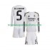 Maillot Real Madrid Jude Bellingham 5 Enfant Tenue Domicile 2025-2026 Manche Longue