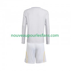 Maillot Real Madrid Enfant Tenue Domicile 2025-2026 Manche Longue