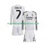 Maillot Real Madrid Vinicius Junior 7 Enfant Tenue Domicile 2025-2026 Manche Longue