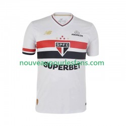 Maillot São Paulo Homme Tenue Domicile 2025-2026 Manche Courte