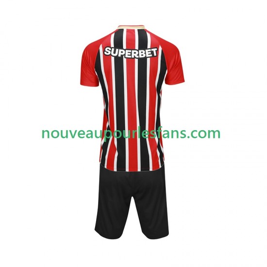 Maillot São Paulo Enfant Tenue Extérieur 2025-2026 Manche Courte