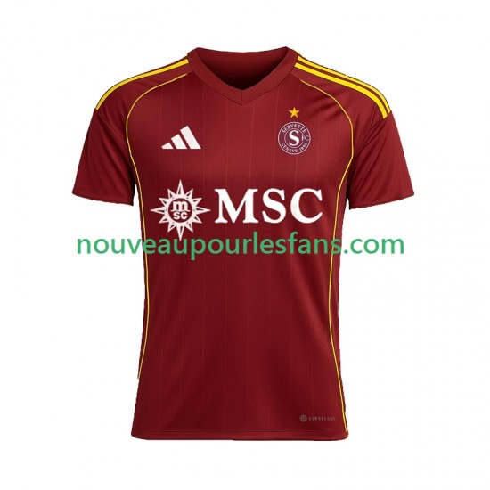 Maillot Servette FC Homme Tenue Domicile 2025-2026 Manche Courte