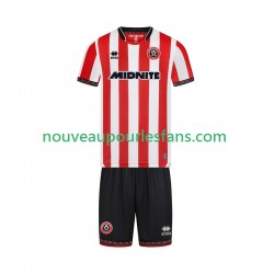 Maillot Sheffield United Enfant Tenue Domicile 2025-2026 Manche Courte