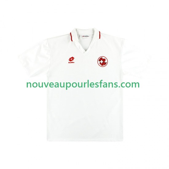 Maillot Suisse Rétro Homme Tenue Extérieur 1994 Manche Courte