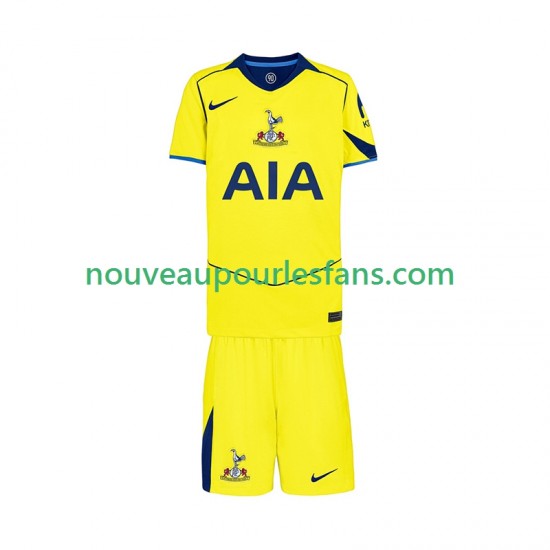Maillot Tottenham Hotspur Enfant Tenue 3ème 2025-2026 Manche Courte