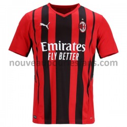 Maillot AC Milan Tenue Domicile 2021-2022 Manche Courte