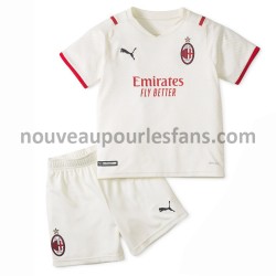 Maillot AC Milan Enfant Tenue Extérieur 2021-2022 Manche Courte