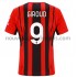 Maillot AC Milan Olivier Giroud 9 Tenue Domicile 2021-2022 Manche Courte
