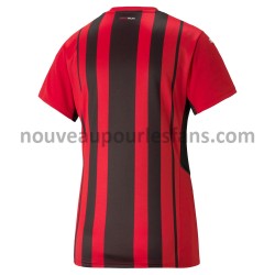 Maillot AC Milan Femme Tenue Domicile 2021-2022 Manche Courte