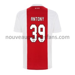 Maillot Ajax Amsterdam Antony 39 Tenue Domicile 2021-2022 Manche Courte