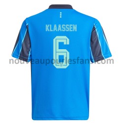 Maillot Ajax Amsterdam Davy Klaassen 6 Tenue Extérieur 2021-2022 Manche Courte