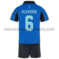 Maillot Ajax Amsterdam Davy Klaassen 6 Enfant Tenue Extérieur 2021-2022 Manche Courte
