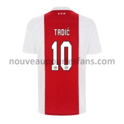 Maillot Ajax Amsterdam Dušan Tadic 10 Tenue Domicile 2021-2022 Manche Courte