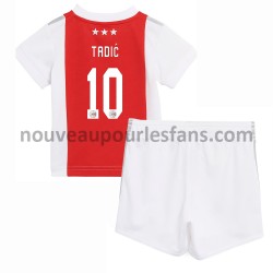 Maillot Ajax Amsterdam Dušan Tadic 10 Enfant Tenue Domicile 2021-2022 Manche Courte