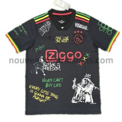 Maillot Ajax Amsterdam Graffiti Tenue Domicile 2021-2022 Manche Courte