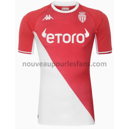 Maillot AS Monaco Tenue Domicile 2021-2022 Manche Courte