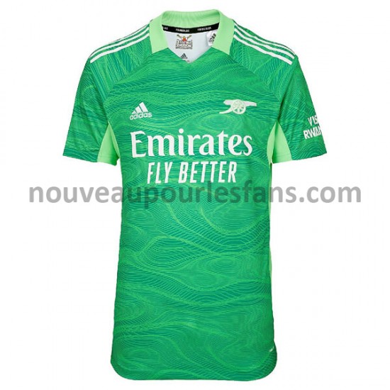 Maillot Arsenal Gardien Tenue Domicile 2021-2022 Manche Courte