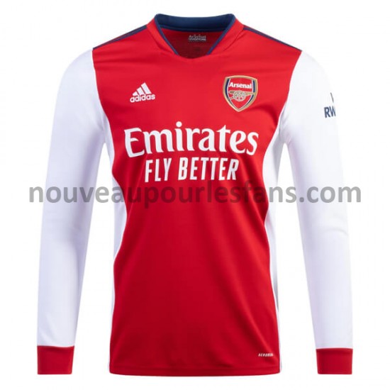 Maillot Arsenal Tenue Domicile 2021-2022 Manche Longue