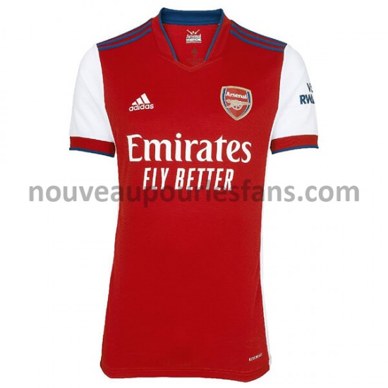 Maillot Arsenal Tenue Domicile 2021-2022 Manche Courte