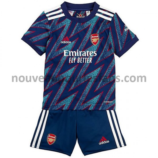Maillot Arsenal Enfant Tenue 3ème 2021-2022 Manche Courte