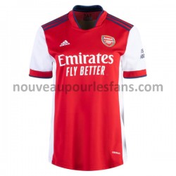 Maillot Arsenal Femme Tenue Domicile 2021-2022 Manche Courte