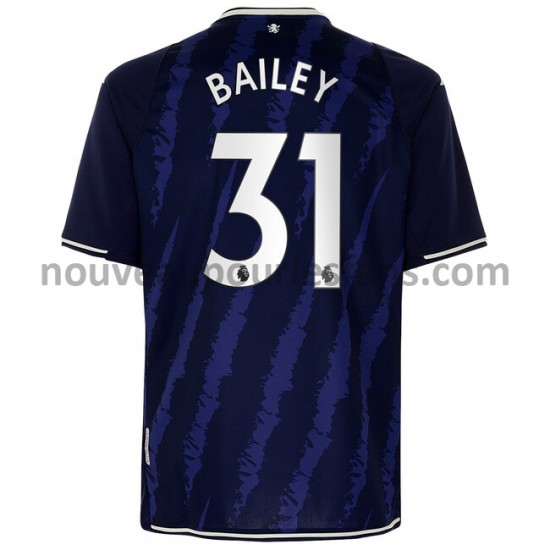 Maillot Aston Villa Leon Bailey 31 Tenue 3ème 2021-2022 Manche Courte
