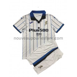 Maillot Atalanta Enfant Tenue Extérieur 2021-2022 Manche Courte