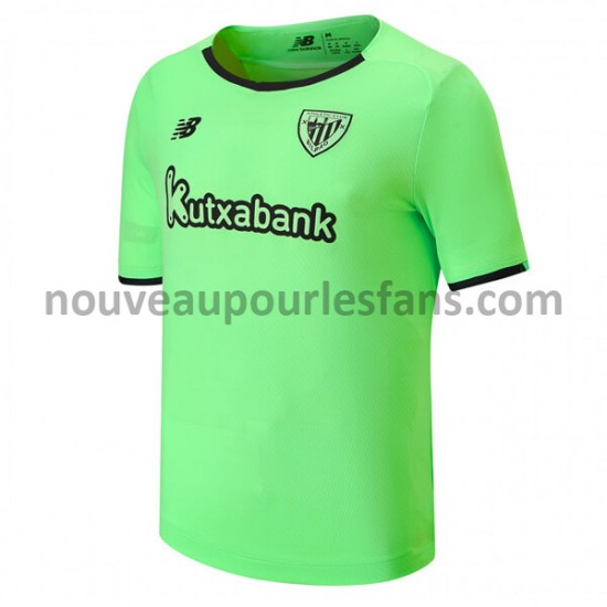 Maillot Athletic Bilbao Tenue Extérieur 2021-2022 Manche Courte