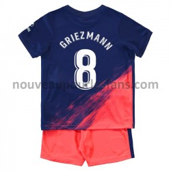 Maillot Atlético Madrid Antoine Griezmann 8 Enfant Tenue Extérieur 2021-2022 Manche Courte