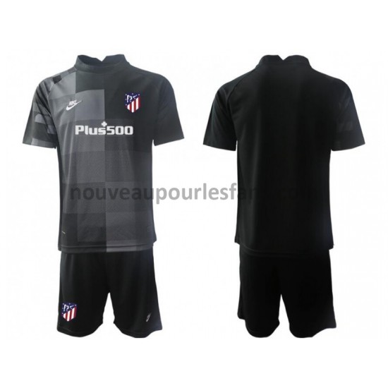 Maillot Atlético Madrid Gardien Enfant Tenue Extérieur 2021-2022 Manche Courte