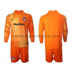Maillot Atlético Madrid Gardien Enfant Tenue Domicile 2021-2022 Manche Longue