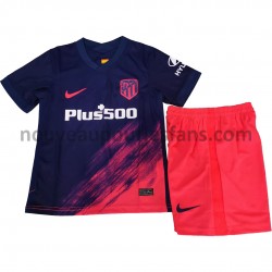Maillot Atlético Madrid Enfant Tenue Extérieur 2021-2022 Manche Courte